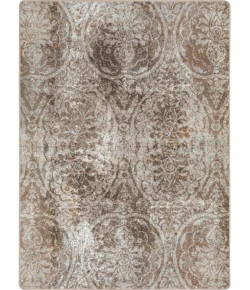 Joy Carpets First Take Antique Taupe Thinly Veiled 7ft.8in. x 10ft.9in. Rect. Rug