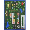 Joy Carpets Kid Essentials Multi Tiny Town 10ft.9in. x 13ft.2in. Rect. Rug