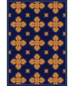 Joy Carpets Any Day Matinee Navy Tivoli 7ft.8in. x 10ft.9in. Rect. Rug