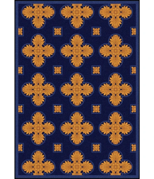 Joy Carpets Any Day Matinee Navy Tivoli 10ft.9in. x 13ft.2in. Rect. Rug
