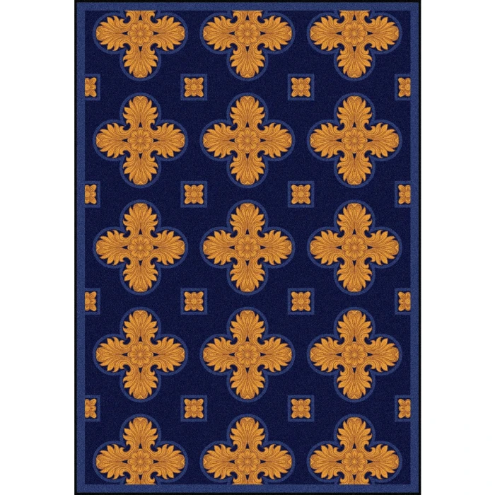 Joy Carpets Any Day Matinee Navy Tivoli 10ft.9in. x 13ft.2in. Rect. Rug