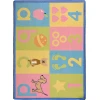 Joy Carpets Kid Essentials Soft Toddler Basics 3ft.10in. x 5ft.4in. Rect. Rug
