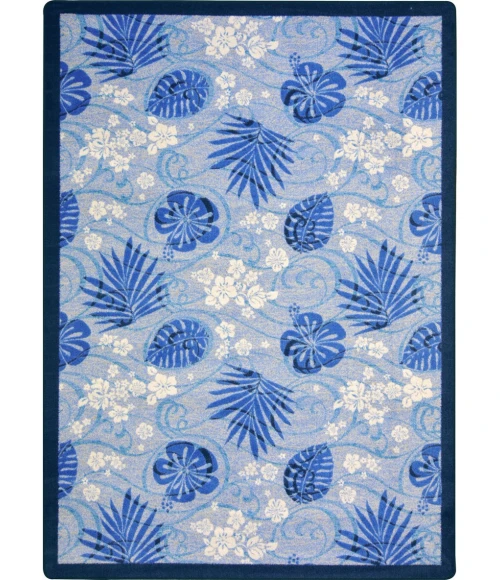 Joy Carpets Kaleidoscope Indigo Trade Winds 10ft.9in. x 13ft.2in. Rect. Rug