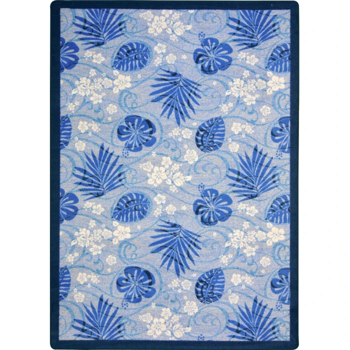 Joy Carpets Kaleidoscope Indigo Trade Winds 3ft.10in. x 5ft.4in. Rect. Rug