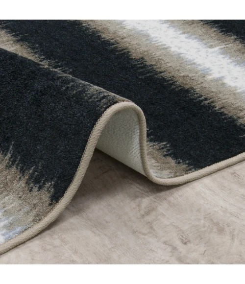 Joy Carpets First Take Onyx Tuned Out 5ft.4in. x 7ft.8in. Rect. Rug