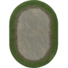 Joy Carpets Kid Essentials Meadow Urban Edges 10ft.9in. x 13ft.2in. Oval Rug