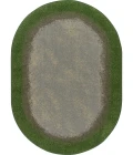Joy Carpets Kid Essentials Meadow Urban Edges 10ft.9in. x 13ft.2in. Oval Rug