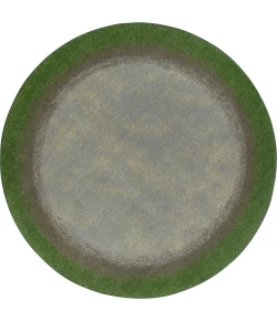 Joy Carpets Kid Essentials Meadow Urban Edges 13ft.2in. Round Rug