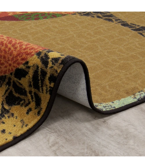 Joy Carpets First Take Autumn Vantage Point 3ft.10in. x 5ft.4in. Rect. Rug