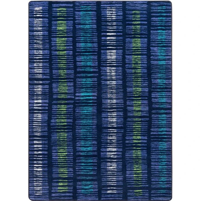 Joy Carpets Kid Essentials Violet Verve 5ft.4in. x 7ft.8in. Rect. Rug