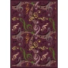Joy Carpets Kid Essentials Plum Virtuoso 7ft.8in. x 10ft.9in. Rect. Rug