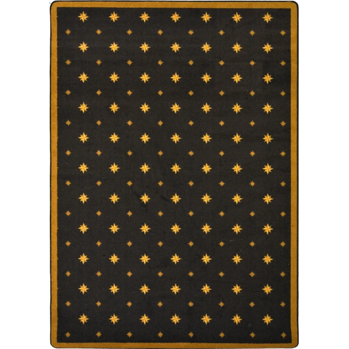 Joy Carpets Any Day Matinee Brown Walk of Fame 7ft.8in. x 10ft.9in. Rect. Rug