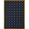 Joy Carpets Any Day Matinee Navy Walk of Fame 5ft.4in. x 7ft.8in. Rect. Rug