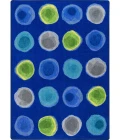 Joy Carpets Kid Essentials Marine Watercolor Spots 5ft.4in. x 7ft.8in. Rect. Rug