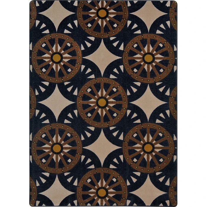 Joy Carpets Cowboy Carpets Buff Wheel Shadows 10ft.9in. x 13ft.2in. Rect. Rug