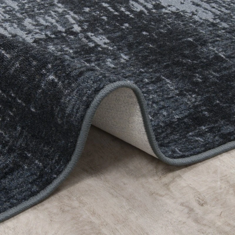Joy Carpets First Take Charcoal Winterhaven 7ft.8in. x 10ft.9in. Rect. Rug