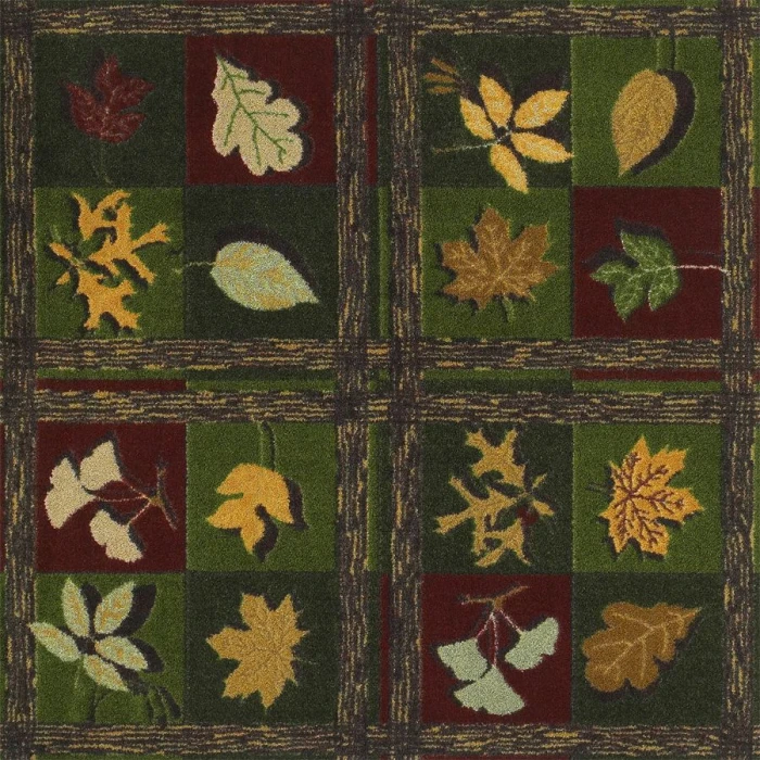 Joy Carpets Kaleidoscope Multi Woodland Trail 7ft.8in. x 10ft.9in. Rect. Rug