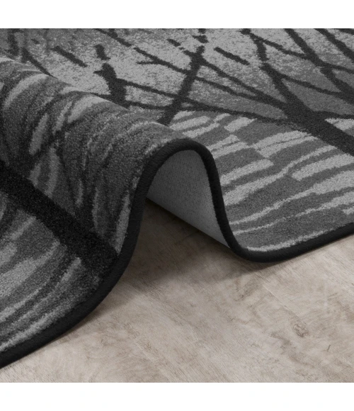 Joy Carpets First Take Fog Woodland Way 7ft.8in. x 10ft.9in. Rect. Rug