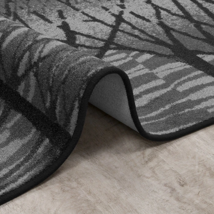 Joy Carpets First Take Fog Woodland Way 7ft.8in. x 10ft.9in. Rect. Rug