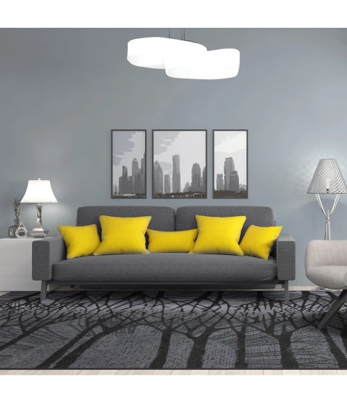 Joy Carpets First Take Goldenrod Woodland Way 10ft.9in. x 13ft.2in. Rect. Rug