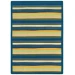 Joy Carpets Kid Essentials Bold Yipes Stripes 7ft.8in. x 10ft.9in. Rect. Rug