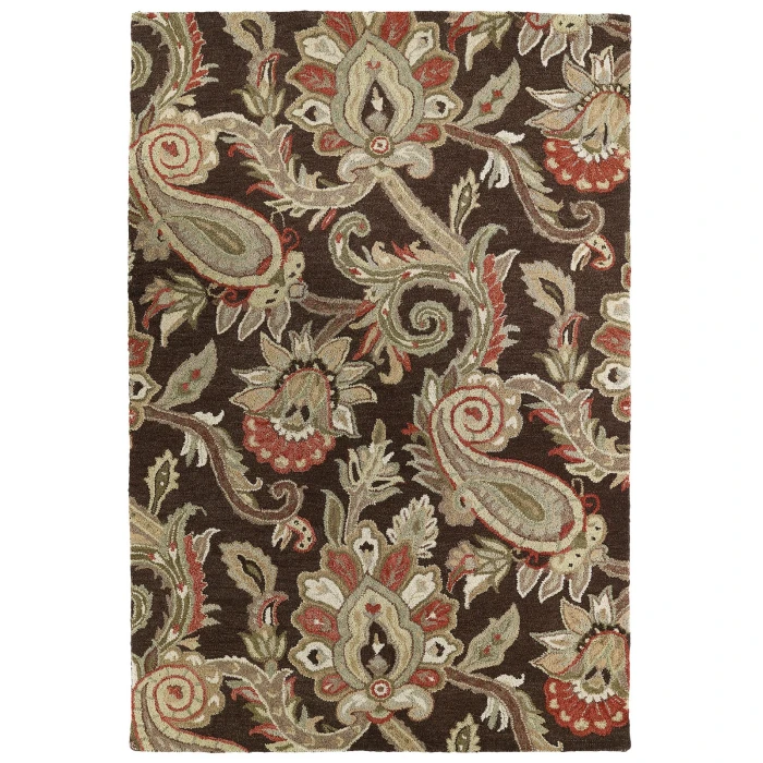 Kaleen Helena Chocolate 3204-40-268 2 ft. 6 in. X 8 ft. Runner Rug