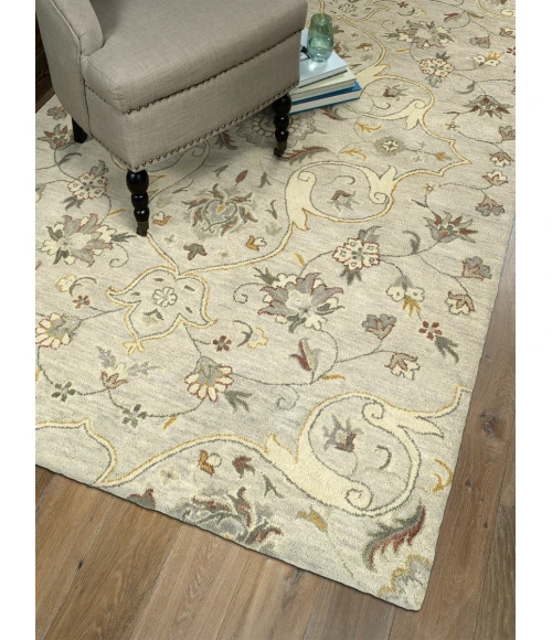 Kaleen Helena Mushroom 3213-107-268 2 ft. 6 in. X 8 ft. Runner Rug