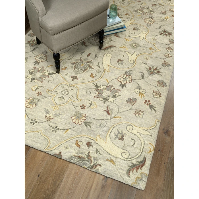Kaleen Helena Mushroom 3213-107-268 2 ft. 6 in. X 8 ft. Runner Rug