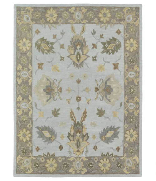 Kaleen Brooklyn Silver 5303-77-769 7 ft. 6 X 9 ft. Rectangle Rug