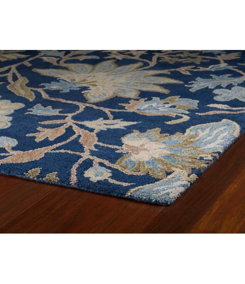 Kaleen Brooklyn Blue 5304-17-769 7 ft. 6 X 9 ft. Rectangle Rug