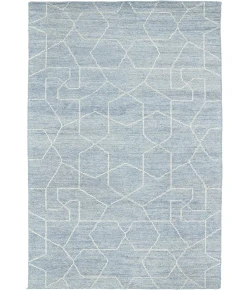 Kaleen Solitaire Lt. Blue SOL04-79 9 ft. 6 in. X 13 ft.  Rectangle Rug