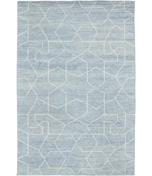Kaleen Solitaire Lt. Blue SOL04-79-9613 9 ft. 6 in. X 13 ft. Rectangle Rug