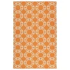 Kaleen Brisa Orange BRI05-89 9 ft. X 12 ft.  Rectangle Rug