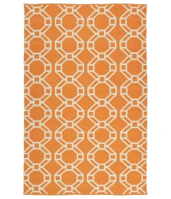 Kaleen Brisa Orange BRI05-89 9 ft. X 12 ft.  Rectangle Rug