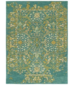 Kaleen Elijah Turquoise ELI96-78 5 ft. X 7 ft. 9 in.  Rectangle Rug