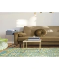 Kaleen Elijah Turquoise ELI96-78-579 5 ft. X 7 ft. 9 in. Rectangle Rug