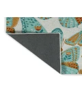 Kaleen Critter Comforts Lt. Blue HCC01-79-55 RD 5 ft. X 5 ft. Round Rug
