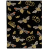 Kaleen Critter Comforts Black HCC02-2 8 ft. X 10 ft.  Rectangle Rug