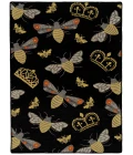 Kaleen Critter Comforts Black HCC02-02-810 8 ft. X 10 ft. Rectangle Rug