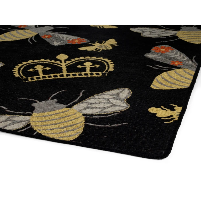 Kaleen Critter Comforts Black HCC02-02-810 8 ft. X 10 ft. Rectangle Rug