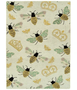 Kaleen Critter Comforts Lt. Blue HCC02-79 8 ft. X 10 ft.  Rectangle Rug
