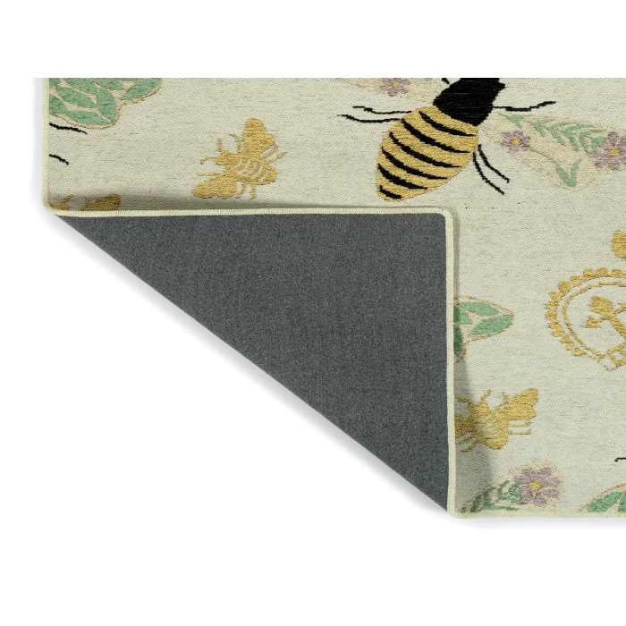Kaleen Critter Comforts White HCC02-76-810 8 ft. X 10 ft. Rectangle Rug