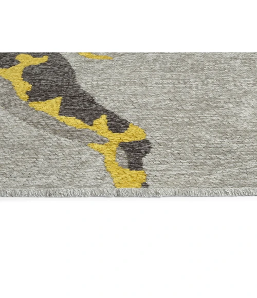 Kaleen Forever Fauna Charcoal HFA01-38-810 8 ft. X 10 ft. Rectangle Rug