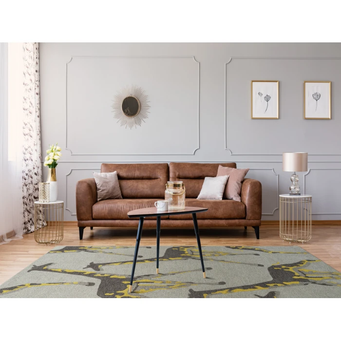 Kaleen Forever Fauna Charcoal HFA01-38-810 8 ft. X 10 ft. Rectangle Rug