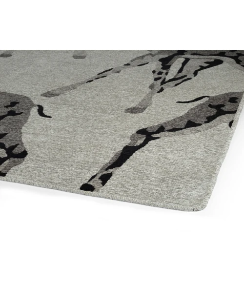 Kaleen Forever Fauna Grey HFA01-75-810 8 ft. X 10 ft. Rectangle Rug
