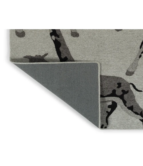 Kaleen Forever Fauna Grey HFA01-75-810 8 ft. X 10 ft. Rectangle Rug