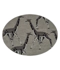 Kaleen Forever Fauna Grey HFA01-75-810 8 ft. X 10 ft. Rectangle Rug