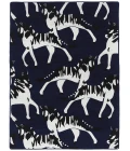 Kaleen Forever Fauna Navy HFA02-22-55 RD 5 ft. X 5 ft. Round Rug
