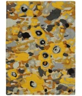 Kaleen Flora Fantasies Gold HFL01-05-5959 RD 5 ft. 9 in. X 5 ft. 9 in. Round Rug