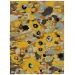 Kaleen Flora Fantasies Gold HFL01-5 9 ft. 6 in. X 13 ft.  Rectangle Rug